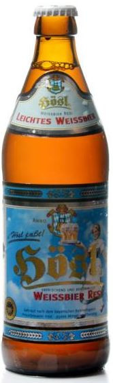 Hösl & Co Brauhaus Weissbier Resi Leichtes Weissbier