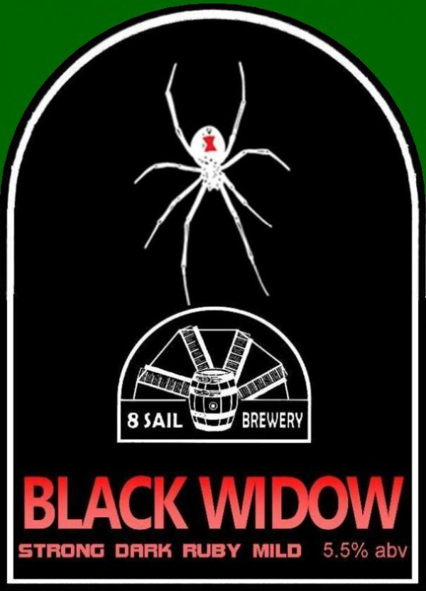 8 Sail Brewery Black Widow