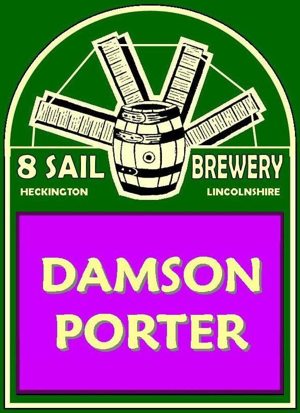 8 Sail Brewery Damson Porter