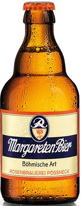 Rosenbrauerei Pößneck Margareten Bier