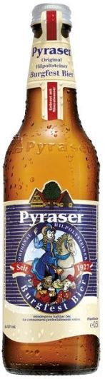 Pyraser Landbrauerei Burgfest Bier