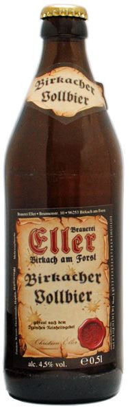 Brauerei Eller (Birkacher) Vollbier