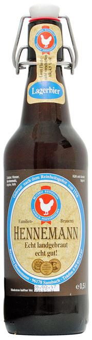 Brauerei Hennemann Lagerbier