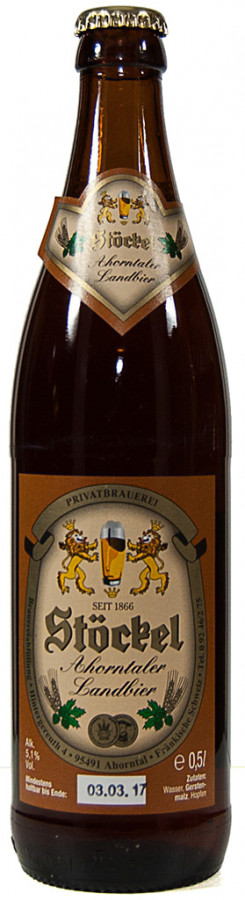 Privatbrauerei Stöckel Ahorntaler Landbier