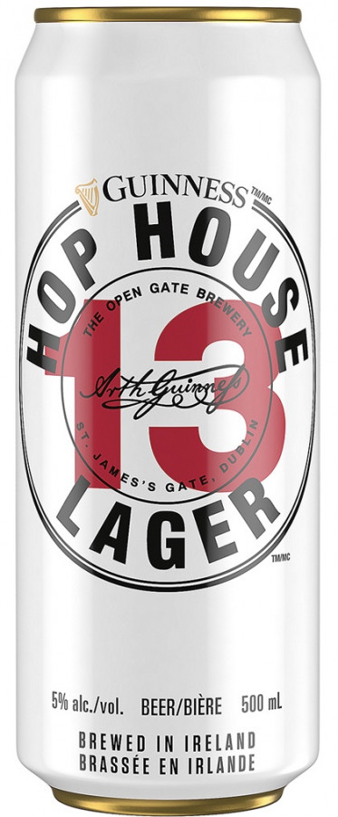 Guinness (St. James's Gate) Hop House 13 Lager (5%)