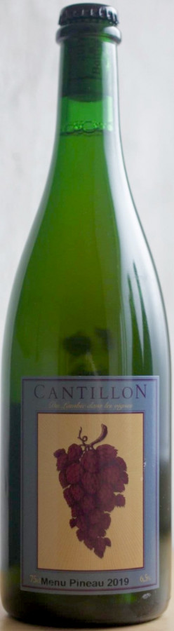 Brasserie Cantillon Menu Pineau (2019)