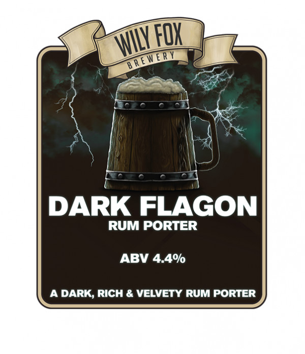 Wily Fox Dark Flagon