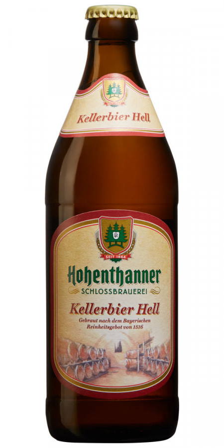 Hohenthanner Schlossbrauerei Kellerbier Hell