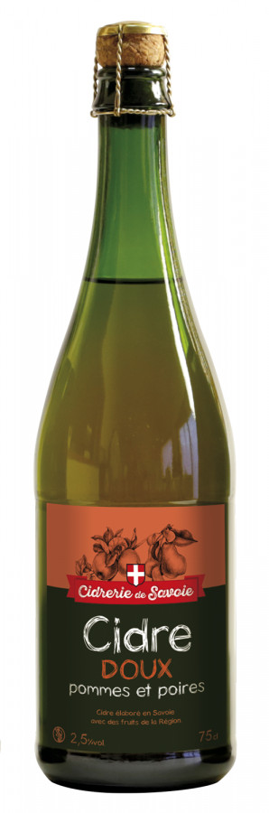 Cidrerie de Savoie Cidre de Pommes & Poires Doux