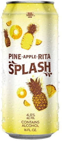 Anheuser-Busch InBev USA Bud Light Lime Pine-Apple-Rita Splash