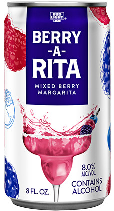 Anheuser-Busch InBev USA Ritas (Bud Light Lime) Berry-A-Rita