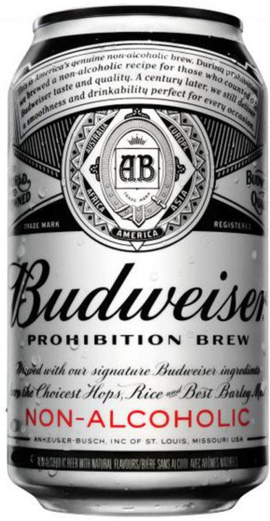 Anheuser-Busch InBev USA Budweiser Prohibition Brew