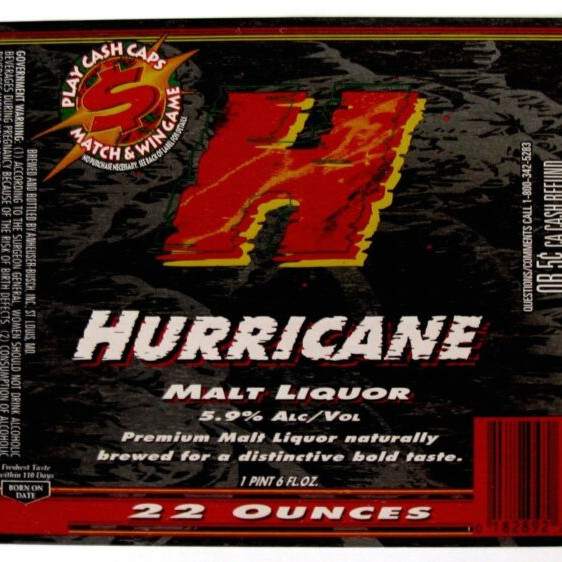 Anheuser-Busch InBev USA Hurricane
