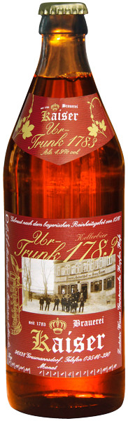 Brauerei Kaiser Urtrunk 1783