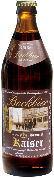 Brauerei Kaiser Bockbier