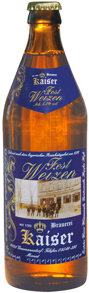 Brauerei Kaiser Fest Weizen
