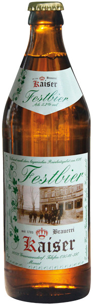 Brauerei Kaiser Festbier