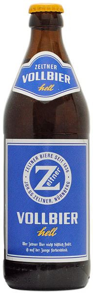 Joh. Gg. Zeltner Biergroßhandel Vollbier Hell