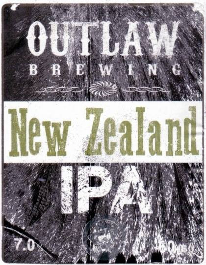 Outlaw Brewing New Zealand IPA