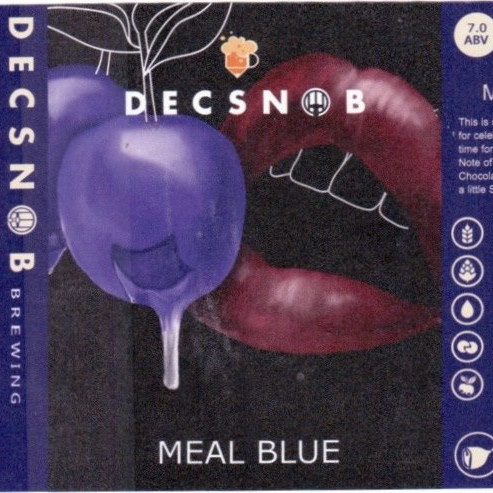 Decsnob Meal Blue