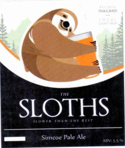 Sloths Beer Simcoe Pale Ale