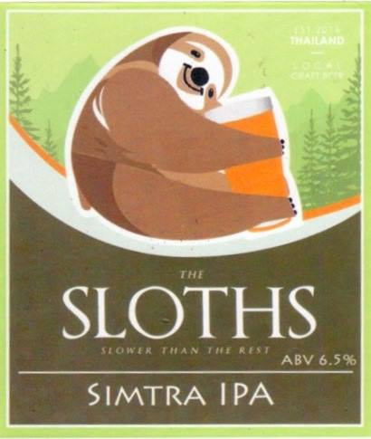 Sloths Beer Simtra IPA