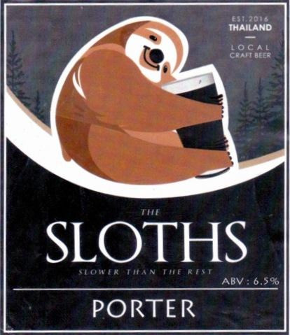 Sloths Beer Porter