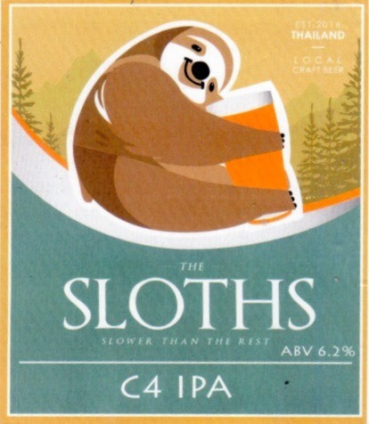 Sloths Beer C4 IPA