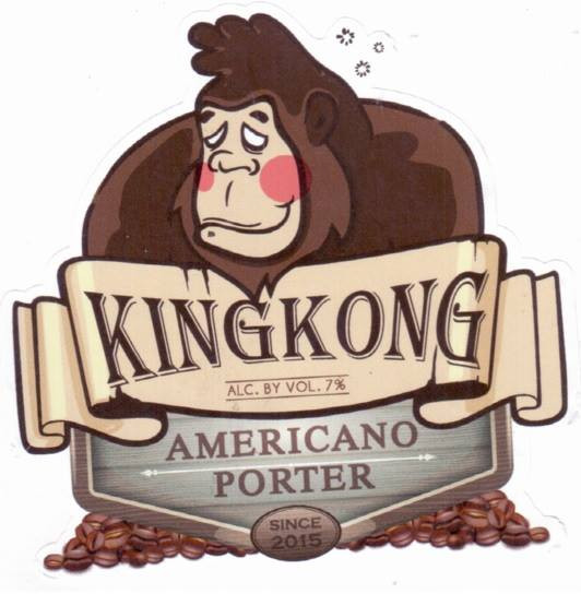 King Kong Craft Beer Americano Porter