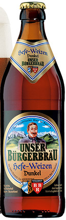 Bürgerbräu Bad Reichenhall Hefe-Weizen Dunkel
