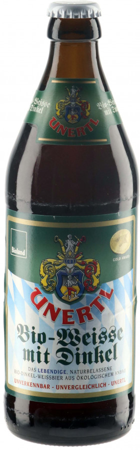 Brauerei Unertl Bio Weisse mit Dinkel