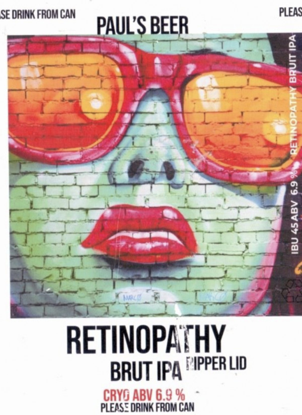 Paul's Retinopathy Brut IPA