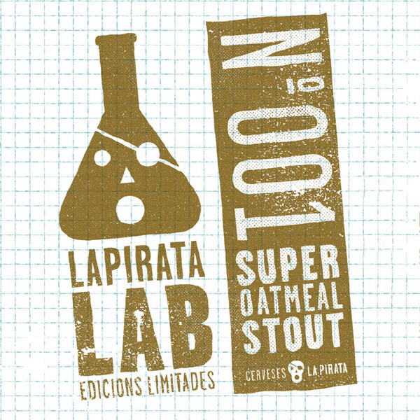Cerveses La Pirata Lab Nº 001 Super Oatmeal Stout