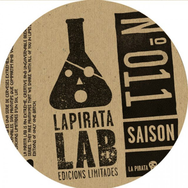 Cerveses La Pirata Lab Nº 011 Saison