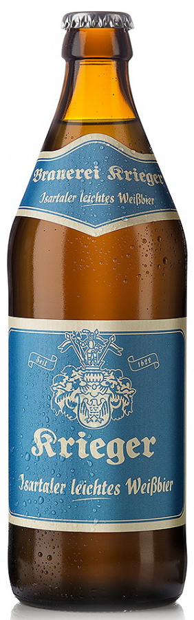 Brauerei Wilhelm Krieger Isartaler Leichtes Hefe-Weissbier