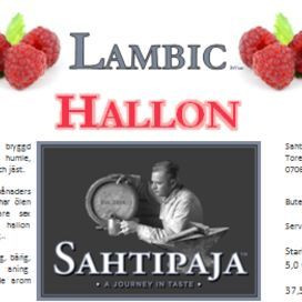 Sahtipaja Lambic Style Hallon