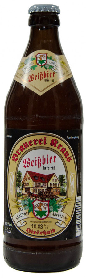 Brauerei-Gasthof Kraus Weißbier Hefetrüb