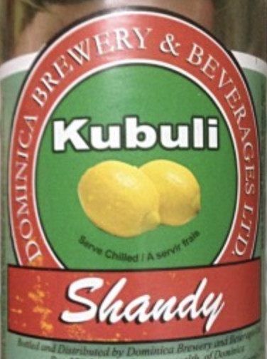 Dominica Brewery Kubuli Shandy Lime