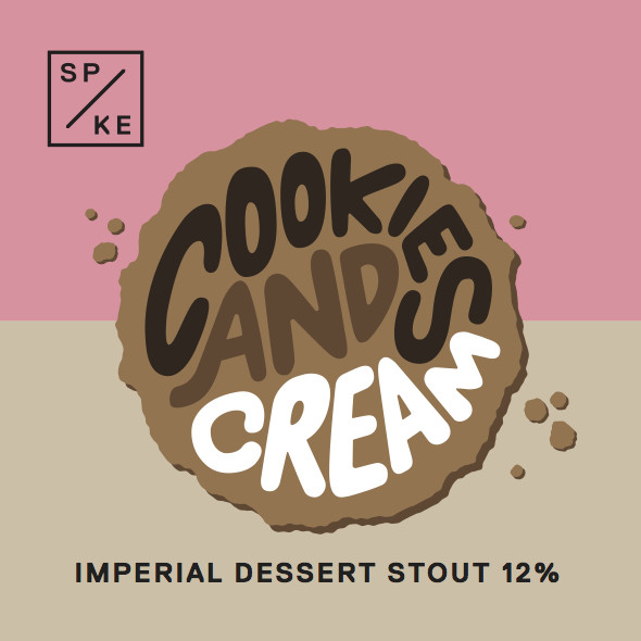 Spike Brewery Cookies and Cream