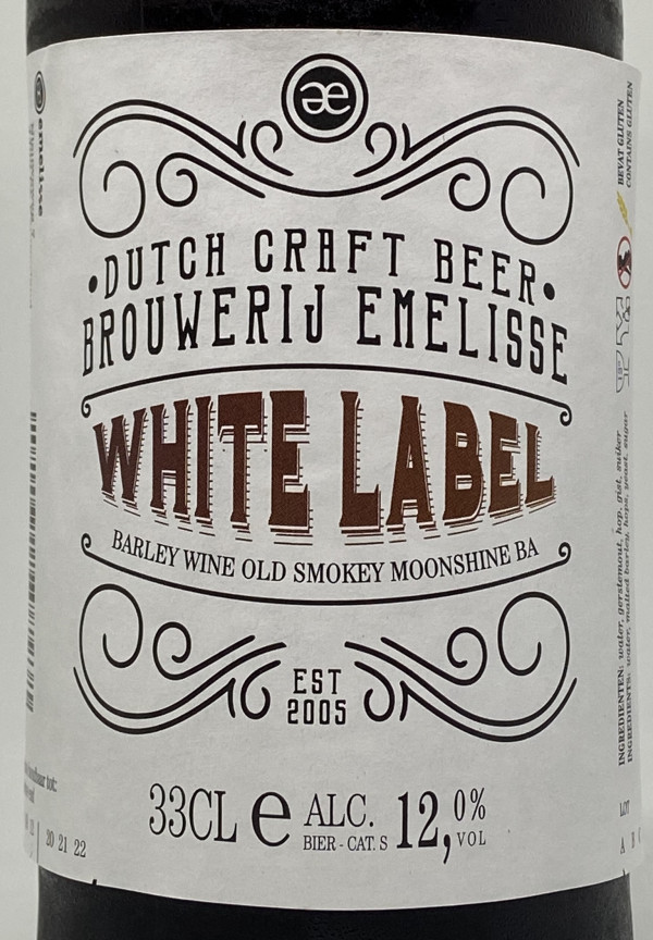 Brouwerij Emelisse White Label - Barley Wine: Old Smokey Moonshine BA