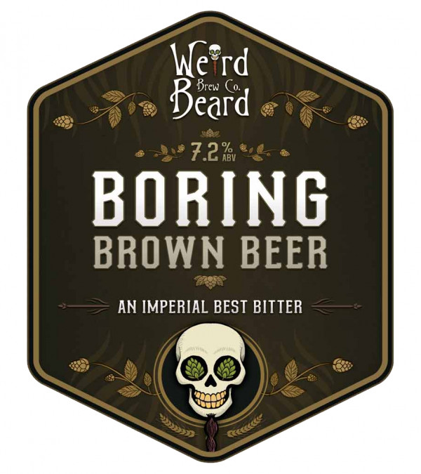 Weird Beard Brew Co. Boring Brown Beer