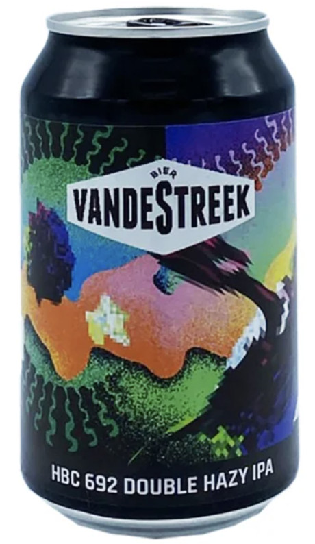 vandeStreek bier HBC 692 Double Hazy IPA