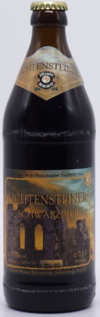Brauerei Meusel Lichtensteiner Schwarzbier
