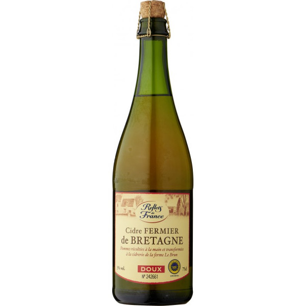 Carrefour Marchandises Internationales (CMI) Reflets de France Cidre Fermier de Bretagne Doux