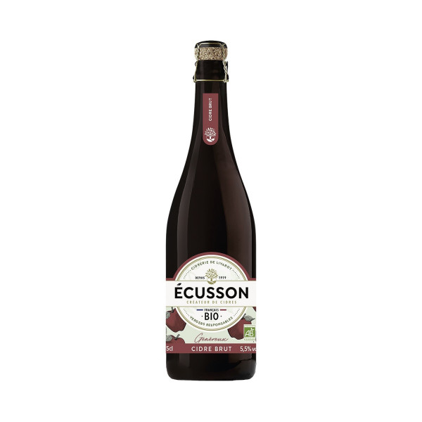 Écusson Bio Cidre Brut