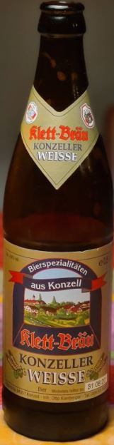 Klett-Bräu Konzeller Weisse