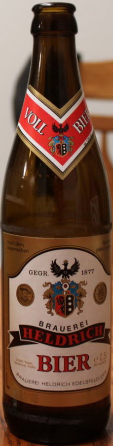 Brauerei Heldrich Vollbier