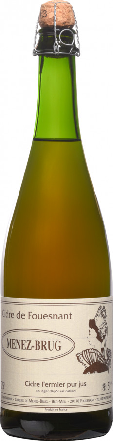 Cidrerie de Menez-Brug Cidre Fermier pur jus (5%)