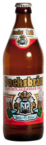 Dachsbräu Exportbier Hell
