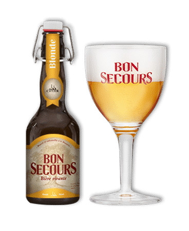 Brasserie Caulier Bon Secours Blonde
